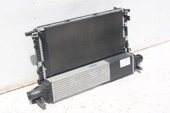 AUDI A4 A5 8W CHŁODNICE + WENTYLATOR 8W0121251K 8W0145805N 8W0959455 8W0121003A 8W0816411C B9 8W0121003C 8W0959455J 8W0959455AC