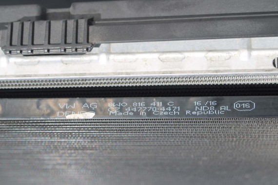 AUDI A4 A5 8W CHŁODNICE + WENTYLATOR 8W0121251K 8W0145805N 8W0959455 8W0121003A 8W0816411C B9 8W0121003C 8W0959455J 8W0959455AC