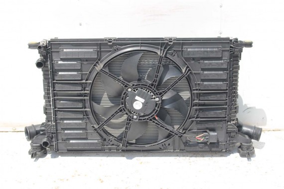 AUDI A4 A5 8W CHŁODNICE + WENTYLATOR 8W0121251K 8W0145805N 8W0959455 8W0121003A 8W0816411C B9 8W0121003C 8W0959455J 8W0959455AC