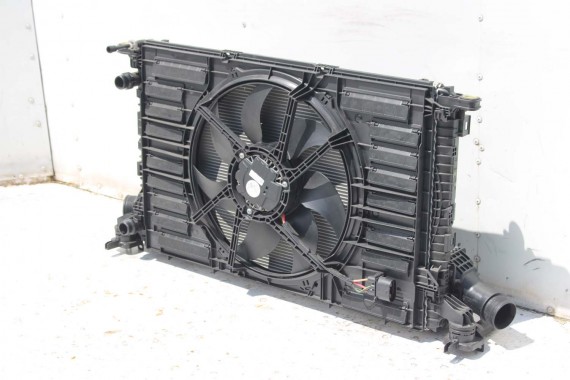 AUDI A4 A5 8W CHŁODNICE + WENTYLATOR 8W0121251K 8W0145805N 8W0959455 8W0121003A 8W0816411C B9 8W0121003C 8W0959455J 8W0959455AC