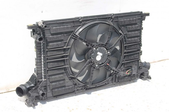 AUDI A4 A5 8W CHŁODNICE + WENTYLATOR 8W0121251K 8W0145805N 8W0959455 8W0121003A 8W0816411C B9 8W0121003C 8W0959455J 8W0959455AC