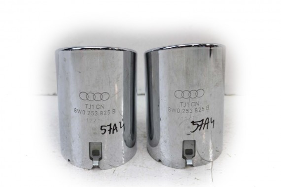AUDI A4 A5 NAKŁADKA KOŃCÓWKA WYDECHU 8W0253825B 8W0 253 825 B 8W B9 F5 8W0071762 8W0253825B 8W0253825B 8W0253825B 8W0253825