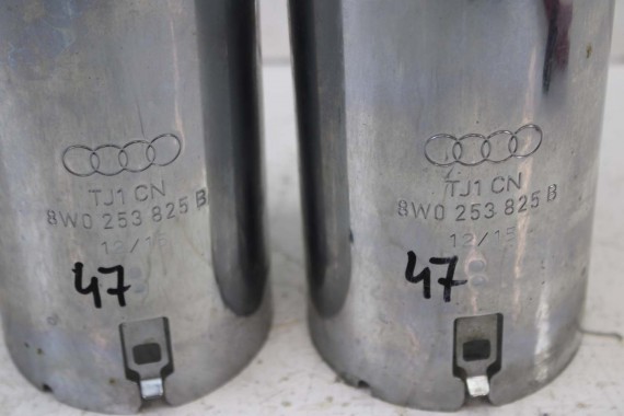 AUDI A4 A5 NAKŁADKA KOŃCÓWKA WYDECHU 8W0253825B 8W0 253 825 B 8W B9 F5 8W0071762 8W0253825B 8W0253825B 8W0253825B 8W0253825
