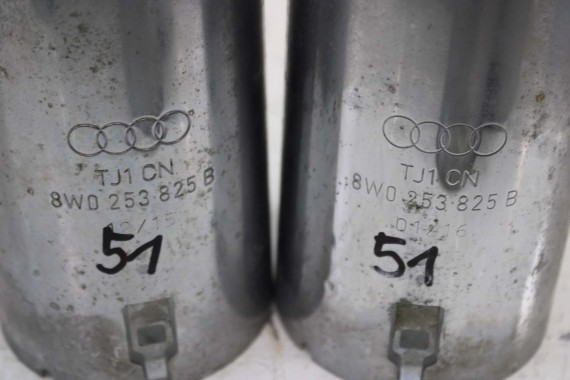 AUDI A4 A5 NAKŁADKA KOŃCÓWKA WYDECHU 8W0253825B 8W0 253 825 B 8W B9 F5 8W0071762 8W0253825B 8W0253825B 8W0253825B 8W0253825