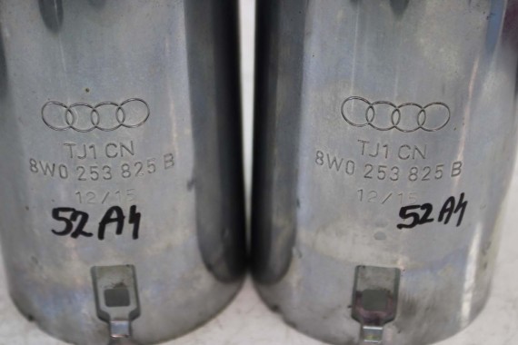 AUDI A4 A5 NAKŁADKA KOŃCÓWKA WYDECHU 8W0253825B 8W0 253 825 B 8W B9 F5 8W0071762 8W0253825B 8W0253825B 8W0253825B 8W0253825