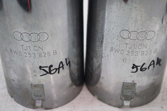 AUDI A4 A5 NAKŁADKA KOŃCÓWKA WYDECHU 8W0253825B 8W0 253 825 B 8W B9 F5 8W0071762 8W0253825B 8W0253825B 8W0253825B 8W0253825