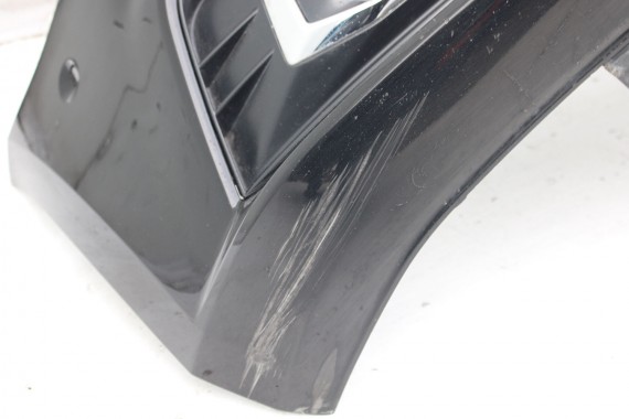 AUDI A4 B9 ZDERZAK PRZEDNI PRZÓD 8W0807065 + GRIL ATRAPA 8W0853651 GRILL  8W B9 0E0E LY9T czarny 8W0807065 8W0807611 8W0853651