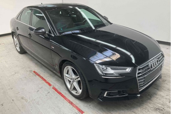 AUDI A4 B9 ZDERZAK PRZEDNI PRZÓD 8W0807065 + GRIL ATRAPA 8W0853651 GRILL  8W B9 0E0E LY9T czarny 8W0807065 8W0807611 8W0853651