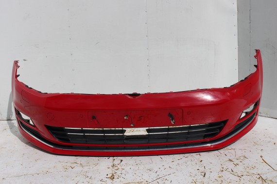 VW GOLF 7 VII PRZÓD maska błotniki zderzak pas przedni wzmocnienie błotnik LY3D Kolor: czerwony tornado 5G