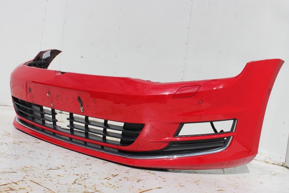 VW GOLF 7 VII PRZÓD maska błotniki zderzak pas przedni wzmocnienie błotnik LY3D Kolor: czerwony tornado 5G
