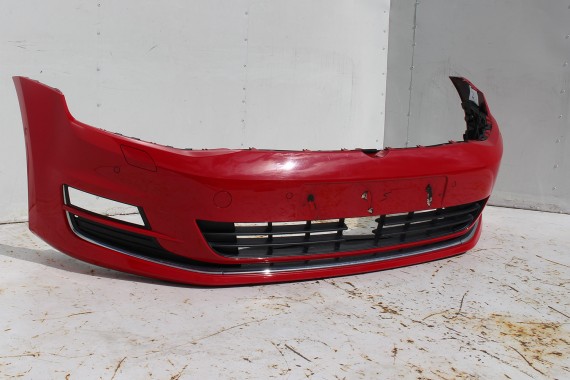 VW GOLF 7 VII PRZÓD maska błotniki zderzak pas przedni wzmocnienie błotnik LY3D Kolor: czerwony tornado 5G