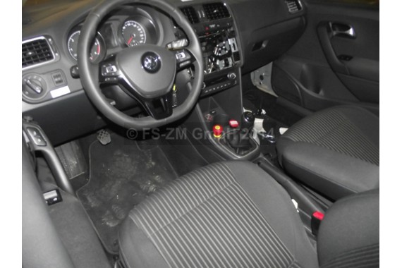 VW POLO TYŁ KLAPA BAGAŻNIKA 6R tylny 6R0 Kolor: 2T2T LC9X Głęboka czerń perlefekt	Czarny