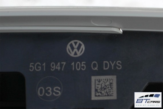 VW PASSAT B8 GOLF 7 LAMPKA PODSUFITKI 5G1947105Q 5G1 947 105 Q kabiny led Kolor: DYS - szary perlisty / ciemnoszary