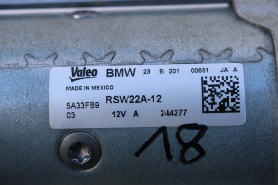 BMW ROZRUSZNIK VALEO 5A33FB9 SILNIK 2.0 B46D B48 benzyna 12415A33FB9 12 41 5A33FB9 5A33FB9 B46B20B 12415A33FB9 5A33FB9 5A33FB9