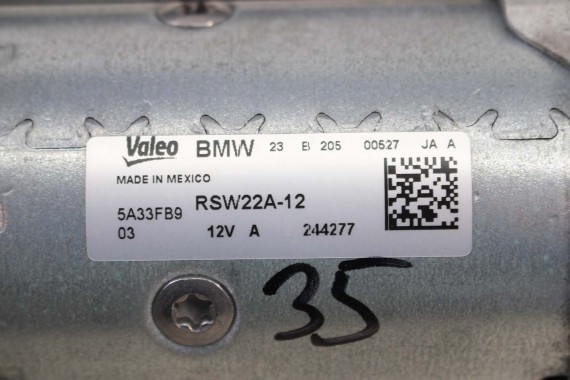 BMW ROZRUSZNIK VALEO 5A33FB9 SILNIK 2.0 B46D B48 benzyna 12415A33FB9 12 41 5A33FB9 5A33FB9 B46B20B 12415A33FB9 5A33FB9 5A33FB9