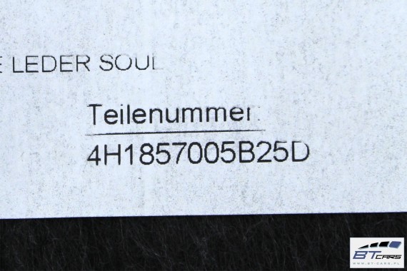 AUDI A8 S8 FL SCHOWEK SCHOWKI KONSOLI LEWY 4H1857005B 4H1 857 005 B 4H1857005B 4H1857005B 4H1857005E 4H1857005B 4H1857005E 4H D4