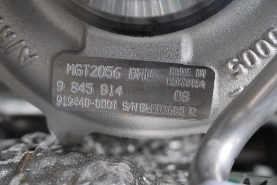 BMW 4 G23 TURBINA TURBOSPRĘŻARKA 9845814 SILNIK 2.0 T B48B20A B48 B20A benzyna B48 B20 2.0T 9845814 11659845814 9845814 7953252