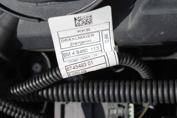 BMW 4 G26 WIĄZKA INSTALACJA SILNIKA 8743493 12538743493 8482360 12518482360 8482366 12518482366 8482370 12518482370 8482378