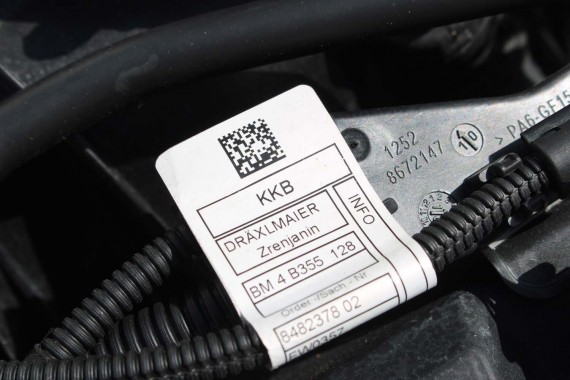 BMW 4 G26 WIĄZKA INSTALACJA SILNIKA 8743493 12538743493 8482360 12518482360 8482366 12518482366 8482370 12518482370 8482378