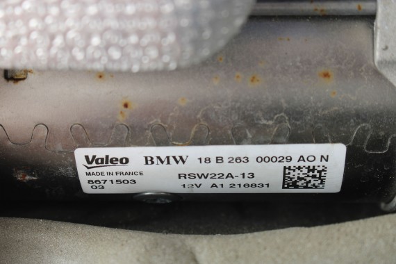 BMW 3 G20 ROZRUSZNIK VALEO 8671503 SILNIK 2.0 B48 B48B20B benzyna B48 B20 G21 G30 G31 G29 G01 G02 12418671503 8671503 8693976