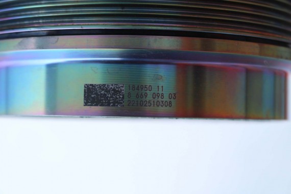 BMW KOŁO PASOWE 8669098 SILNIK B48A20P B48 A20P B48N benzyna 2.0b 11238669098 8669098 wału korbowego 8669098 8669098 11238669098