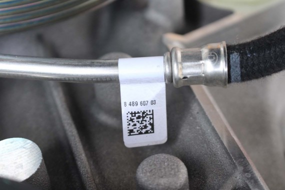 BMW PRZEWÓD OLEJU 8489607 SILNIK B48A20P B48 A20P B48N benzyna 2.0b DOPŁYWOWY TURBO 8489607 11428489607 8489607 8489607 8489607