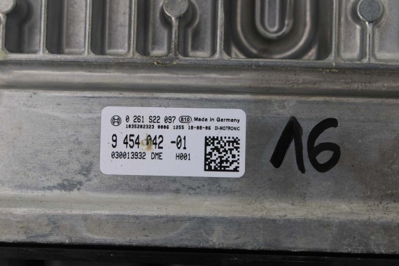 BMW Z4 G29 KOMPUTER SILNIKA 9454042 3.0 B58_B30C B58B30C silnik benzyna STEROWNIK MODUŁ ECU 9454042 12149454042 9454042 9454042