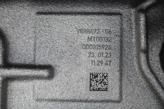 BMW X5 X6 X7 KOLEKTOR SSĄCY 9888472 11619888472 SILNIK 3.0 d B57D30B B57 9888472 11619888472 9888472 11619888472 9888472 9888472