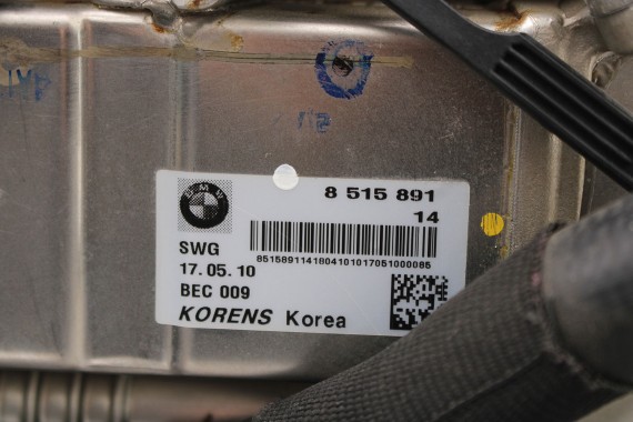 BMW X1 F48 X2 F39 CHŁODNICA SPALIN EGR 8515891 + ZAWÓR SILNIK B47C20 11718515891 8515891 8513132 8515891 11718513132 8515891