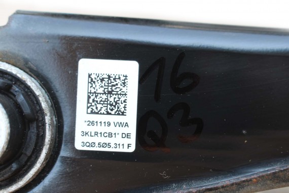 AUDI Q3 BELKA ZAWIESZENIA TYLNA TYŁ SANKI TRAWERSA 3Q0505235AC 5QF505435G 5QF505436G 3Q0505235 5Q0505531B 5Q0505323D  5Q0501531C