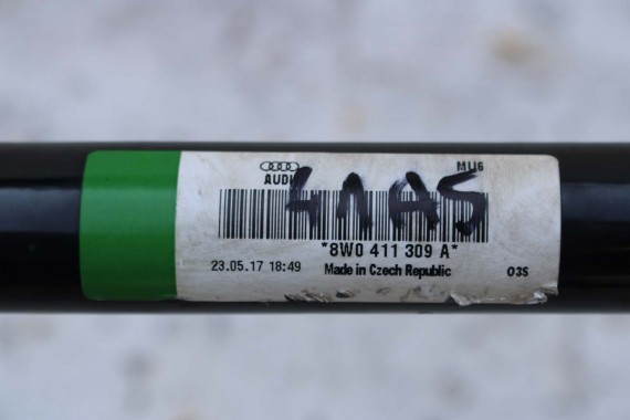AUDI S4 S5 DRĄŻEK STABILIZATORA 8W0411309A 8W0411309 DRĄŻEK PRZÓD PRZEDNI STABILIZATOR 8K0411317D A4 A5 B9 F5+ŁACZNIK 8W0411309