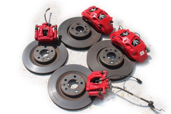 AUDI S4 S5 TARCZA HAMULCOWA 8W0615105CR 8W0615106CR 4M0615301AN zacisk tarcze hamulcowe zaciski 8W0615601K 8W0615403A 8W0615404A