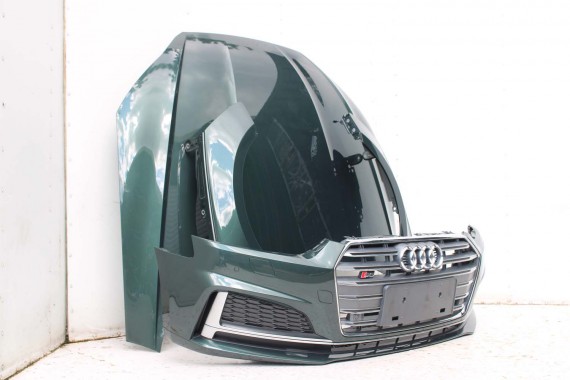 AUDI A5 S5 F5 PRZÓD LX6W maska błotnik pas przedni zderzak lampy 8W Q6Q6 ZIELONY wzmocnienie błotniki 8W6 3.0 TFSi 8W6941035E