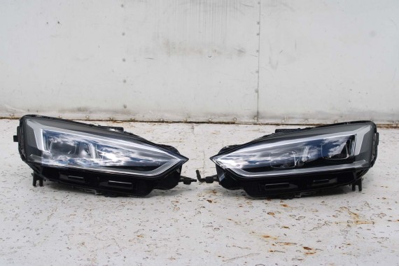 AUDI A5 S5 F5 PRZÓD LX6W maska błotnik pas przedni zderzak lampy 8W Q6Q6 ZIELONY wzmocnienie błotniki 8W6 3.0 TFSi 8W6941035E