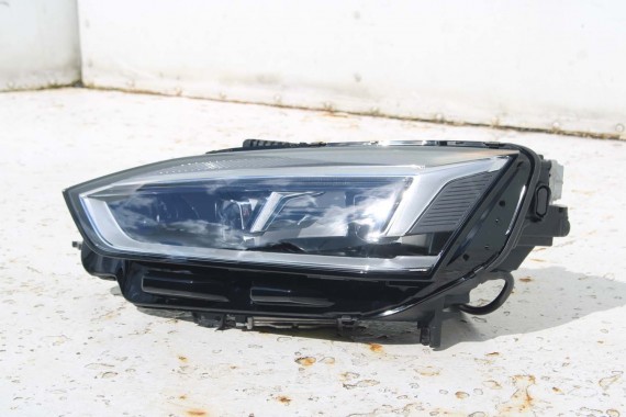 AUDI A5 S5 F5 PRZÓD LX6W maska błotnik pas przedni zderzak lampy 8W Q6Q6 ZIELONY wzmocnienie błotniki 8W6 3.0 TFSi 8W6941035E