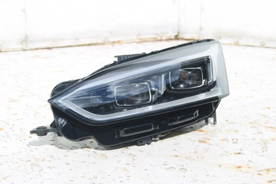 AUDI A5 S5 F5 PRZÓD LX6W maska błotnik pas przedni zderzak lampy 8W Q6Q6 ZIELONY wzmocnienie błotniki 8W6 3.0 TFSi 8W6941035E