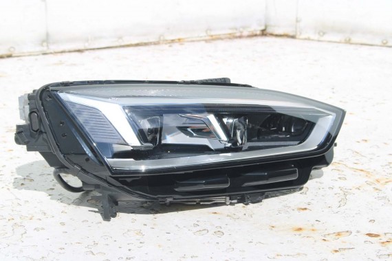 AUDI A5 S5 F5 PRZÓD LX6W maska błotnik pas przedni zderzak lampy 8W Q6Q6 ZIELONY wzmocnienie błotniki 8W6 3.0 TFSi 8W6941035E