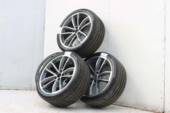 AUDI A4 A5 8W FELGI 19 cali 8W0601025DF KOŁA OPONY LATO felga 8.5J*19H2 ET32 opona Continental ContiSport 255/35/19 8W0601025DG