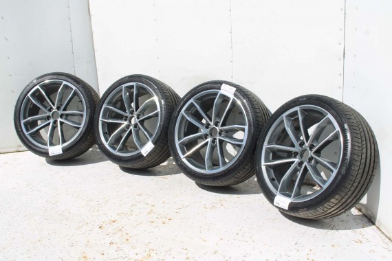 AUDI A4 A5 8W FELGI 19 cali 8W0601025DF KOŁA OPONY LATO felga 8.5J*19H2 ET32 opona Continental ContiSport 255/35/19 8W0601025DG