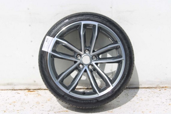 AUDI A4 A5 8W FELGI 19 cali 8W0601025DF KOŁA OPONY LATO felga 8.5J*19H2 ET32 opona Continental ContiSport 255/35/19 8W0601025DG