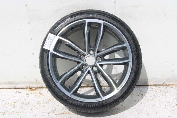 AUDI A4 A5 8W FELGI 19 cali 8W0601025DF KOŁA OPONY LATO felga 8.5J*19H2 ET32 opona Continental ContiSport 255/35/19 8W0601025DG