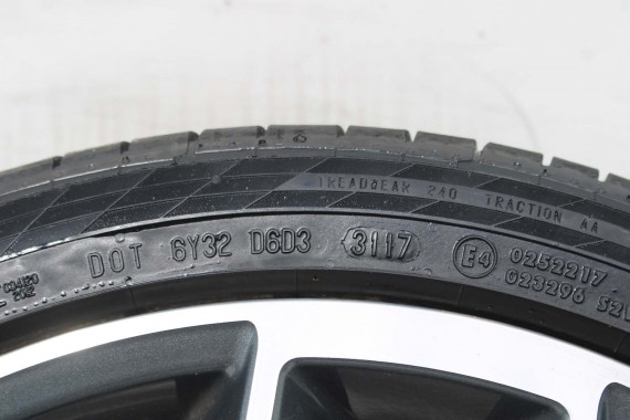 AUDI A4 A5 8W FELGI 19 cali 8W0601025DF KOŁA OPONY LATO felga 8.5J*19H2 ET32 opona Continental ContiSport 255/35/19 8W0601025DG