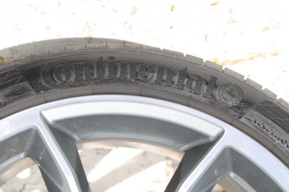 AUDI A4 A5 8W FELGI 19 cali 8W0601025DF KOŁA OPONY LATO felga 8.5J*19H2 ET32 opona Continental ContiSport 255/35/19 8W0601025DG