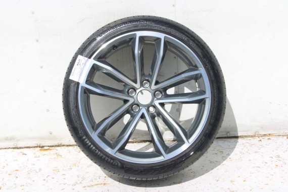 AUDI A4 A5 8W FELGI 19 cali 8W0601025DF KOŁA OPONY LATO felga 8.5J*19H2 ET32 opona Continental ContiSport 255/35/19 8W0601025DG