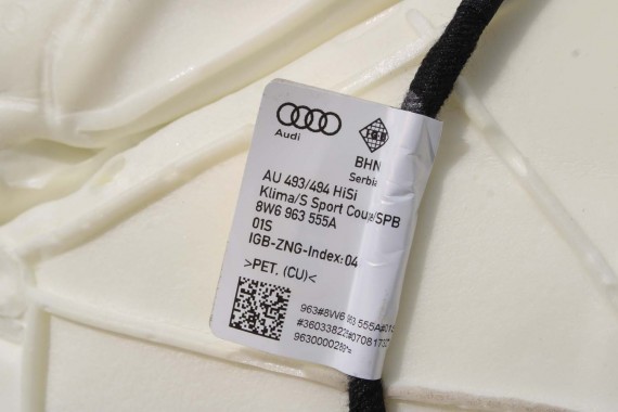 AUDI A5 S5 SPORTBACK FOTELE KOMPLET FOTELI siedzeń siedzenia fotel tapicerka 8W 8W8 F5 skóra +boczki drzwi drzwiowe podłokietnik