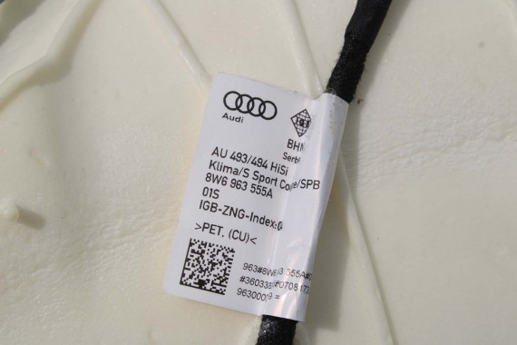 AUDI A5 S5 SPORTBACK FOTELE KOMPLET FOTELI siedzeń siedzenia fotel tapicerka 8W 8W8 F5 skóra +boczki drzwi drzwiowe podłokietnik