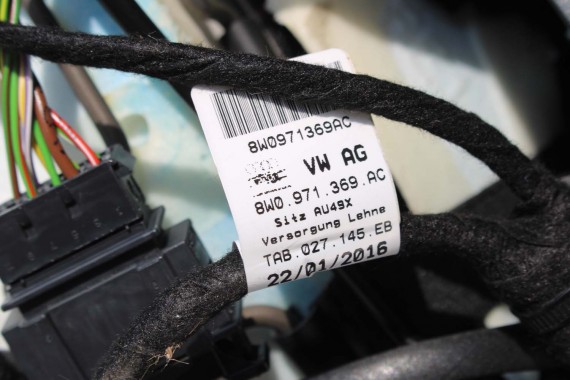 AUDI A5 S5 SPORTBACK FOTELE KOMPLET FOTELI siedzeń siedzenia fotel tapicerka 8W 8W8 F5 skóra +boczki drzwi drzwiowe podłokietnik
