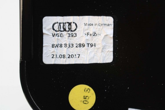 AUDI A5 SŁUPEK B NAKŁADKA DRZWI 8W8853289 8W8853290 KAROSERYJNY listwa listwa karoseryjna słupek SPORTBACK 8W8853289 8W8853290