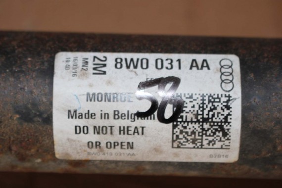 AUDI A4 8W AMORTYZATOR 8W0413031AA TELESKOP PRZÓD+ TYŁ amory mcpherson 4 szt amor 8W0411105CM 8W0616035J 8W0511115EA 8W0616035AA