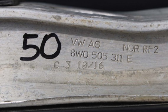 AUDI A4 A5 WAHACZ TYŁ 8W0505311E 8W0505311G 8W0505311H 8W0505311G 8W0505311H poprzeczny 8W0505311E 8W0505311 8W0505311G S4 S5 8W